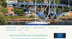 Desktop Screenshot of city-hotel-valois.de