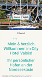 Mobile Screenshot of city-hotel-valois.de