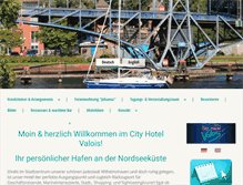 Tablet Screenshot of city-hotel-valois.de
